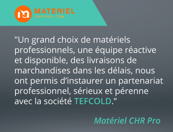 A great cooperation: Matériel CHR Pro